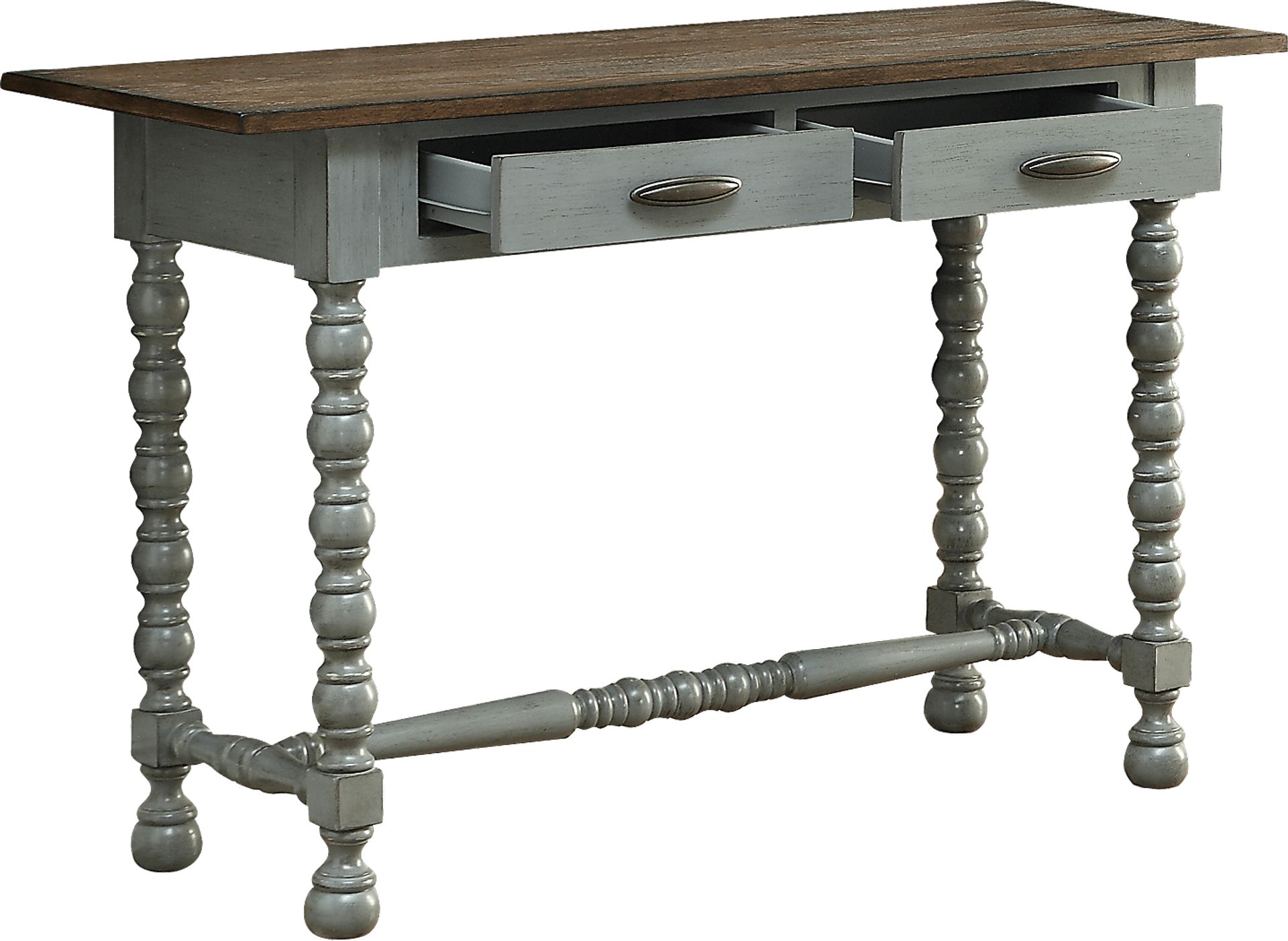 Bakers Town Gray Sofa Table - Image 3