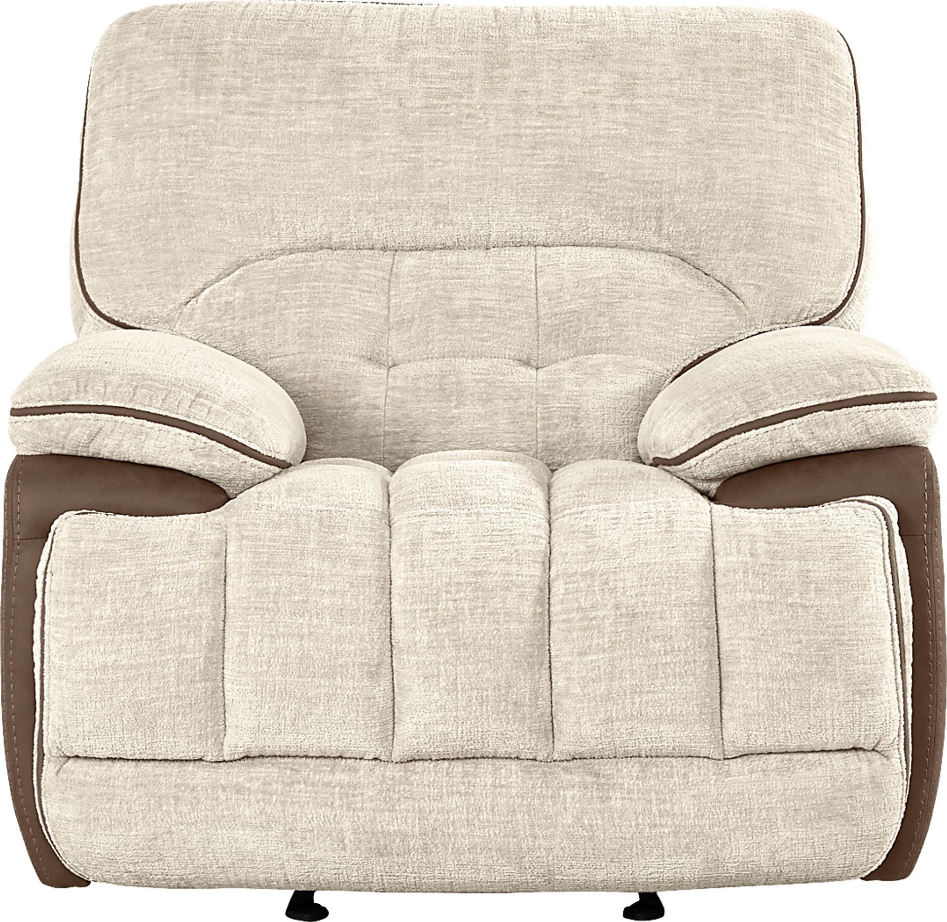 Bakersfield Beige Glider Recliner - Image 2