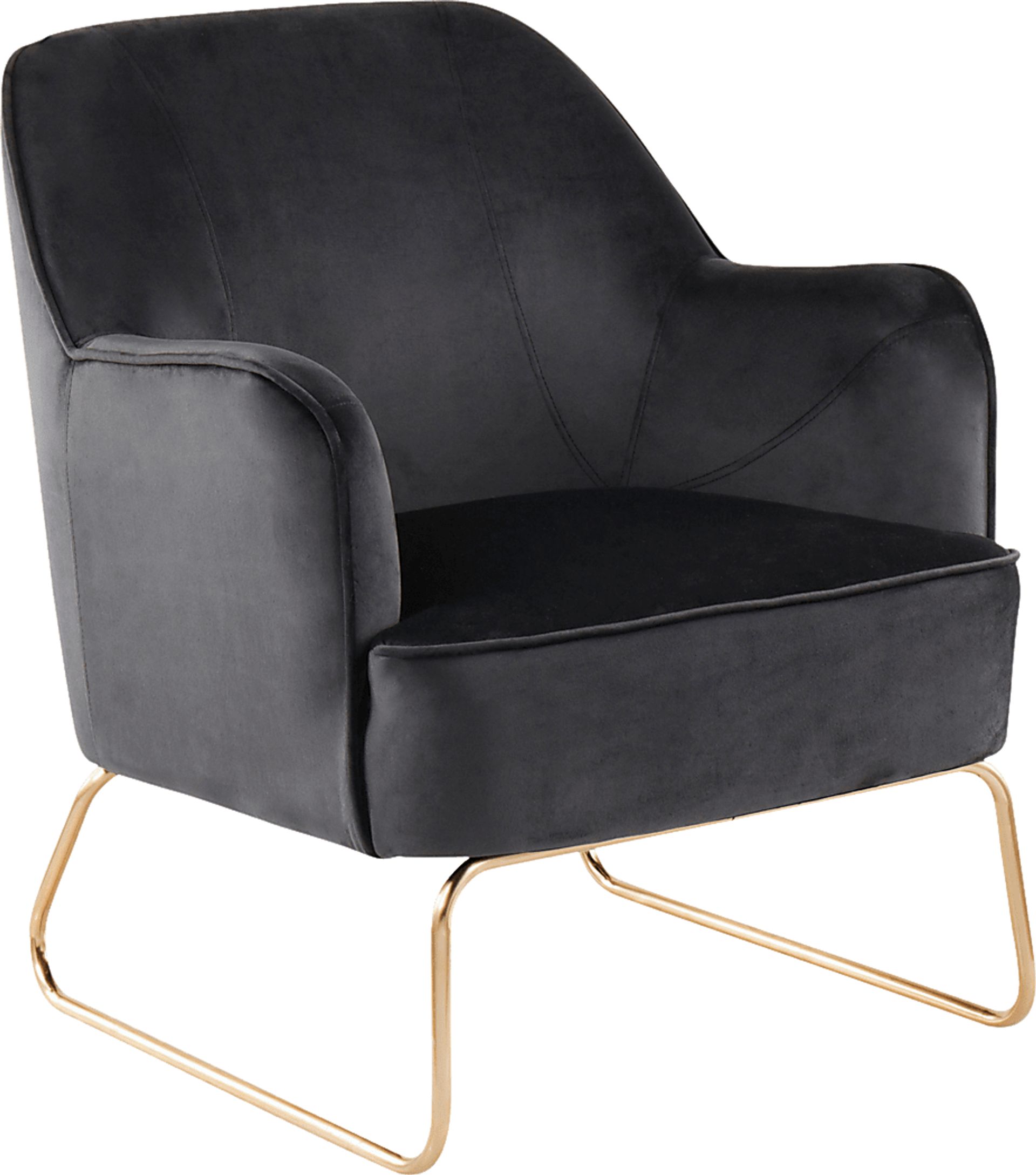 Balard Black Accent Chair - Image 1
