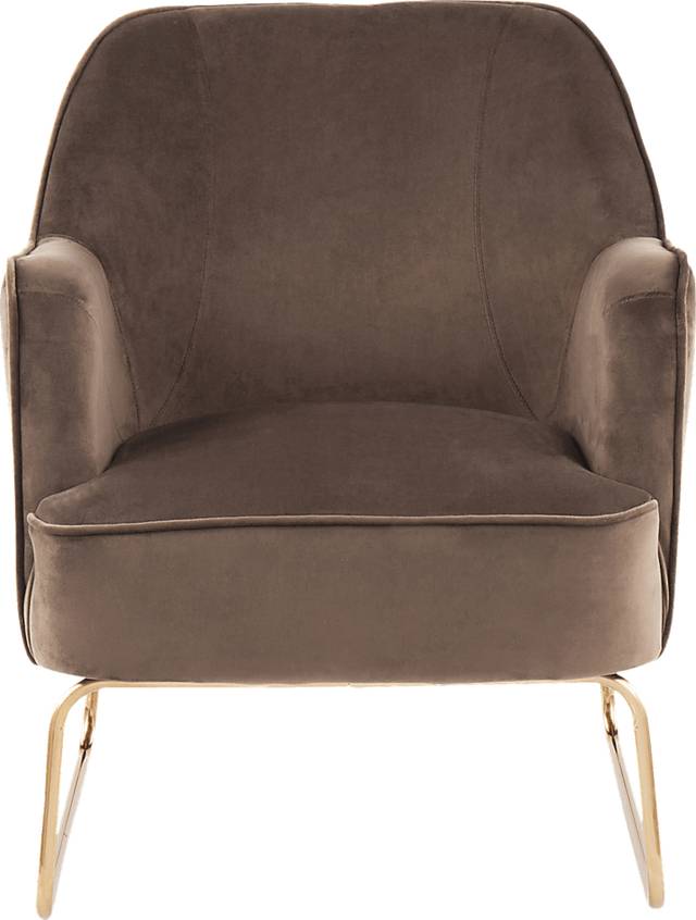 Balard Brown Accent Chair - Thumbnail - Image 3