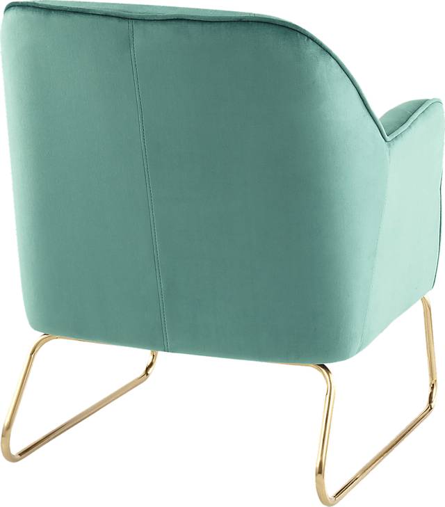Balard Green Accent Chair - Thumbnail - Image 2