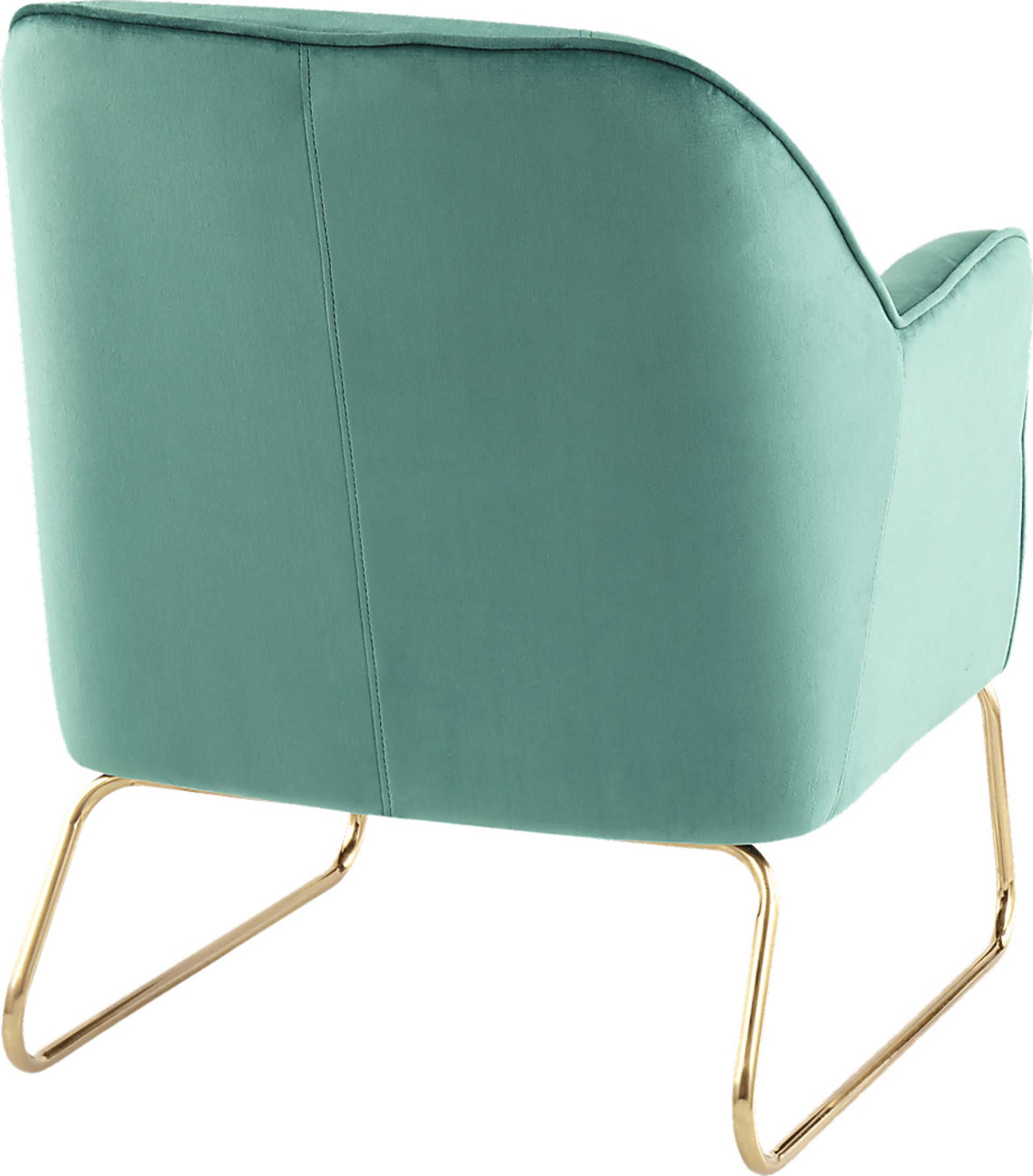 Balard Green Accent Chair - Image 2