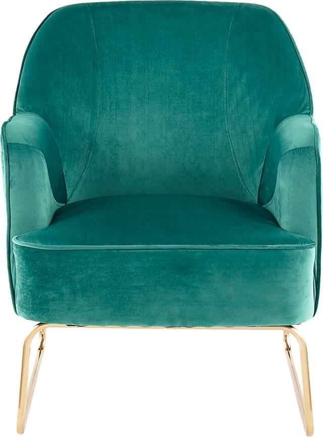 Balard Green Accent Chair - Thumbnail - Image 3