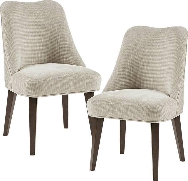 Balasco Beige Dining Chair, Set of 2 - Thumbnail - Image 1