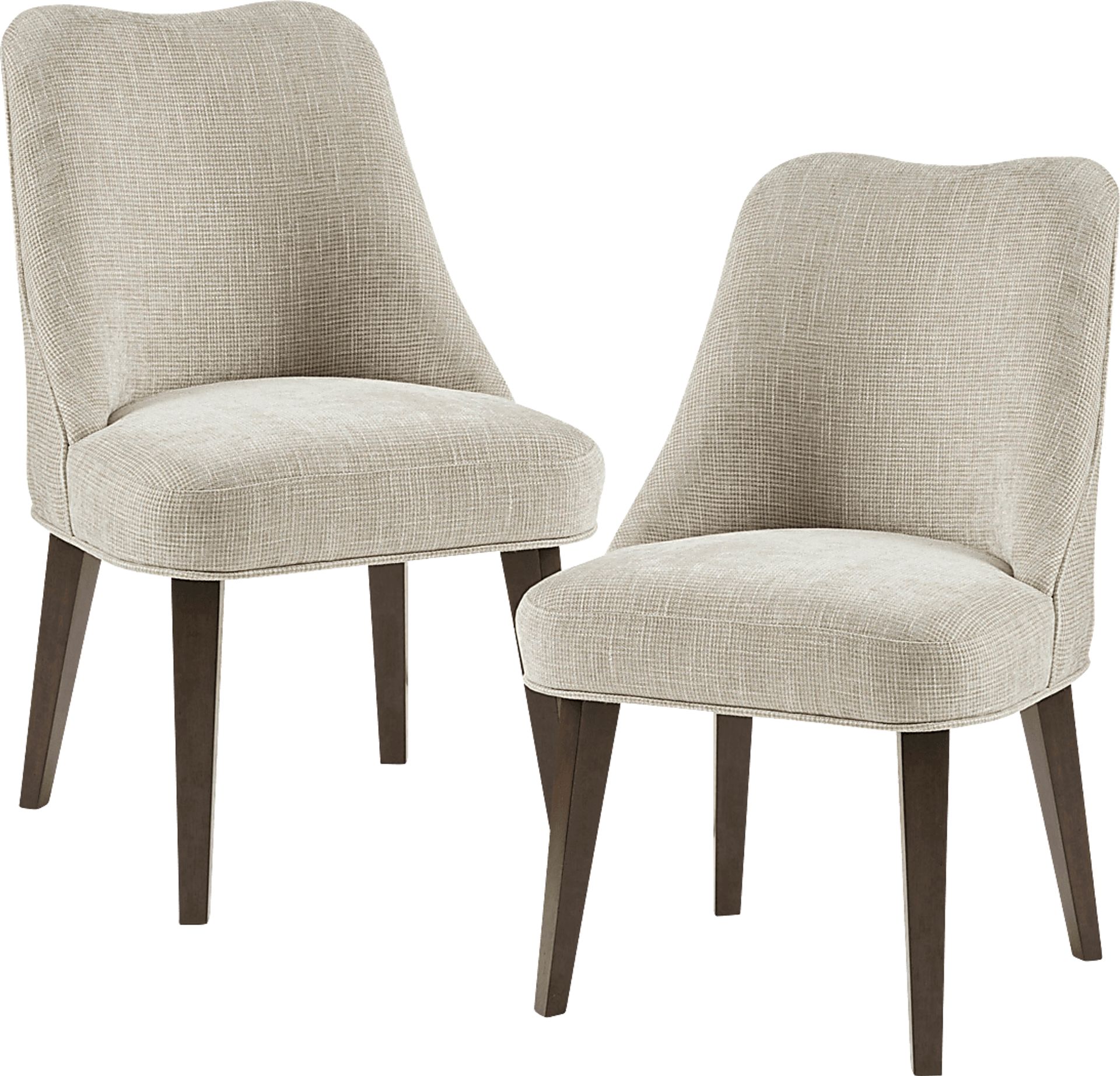 Balasco Beige Dining Chair, Set of 2 - Image 1