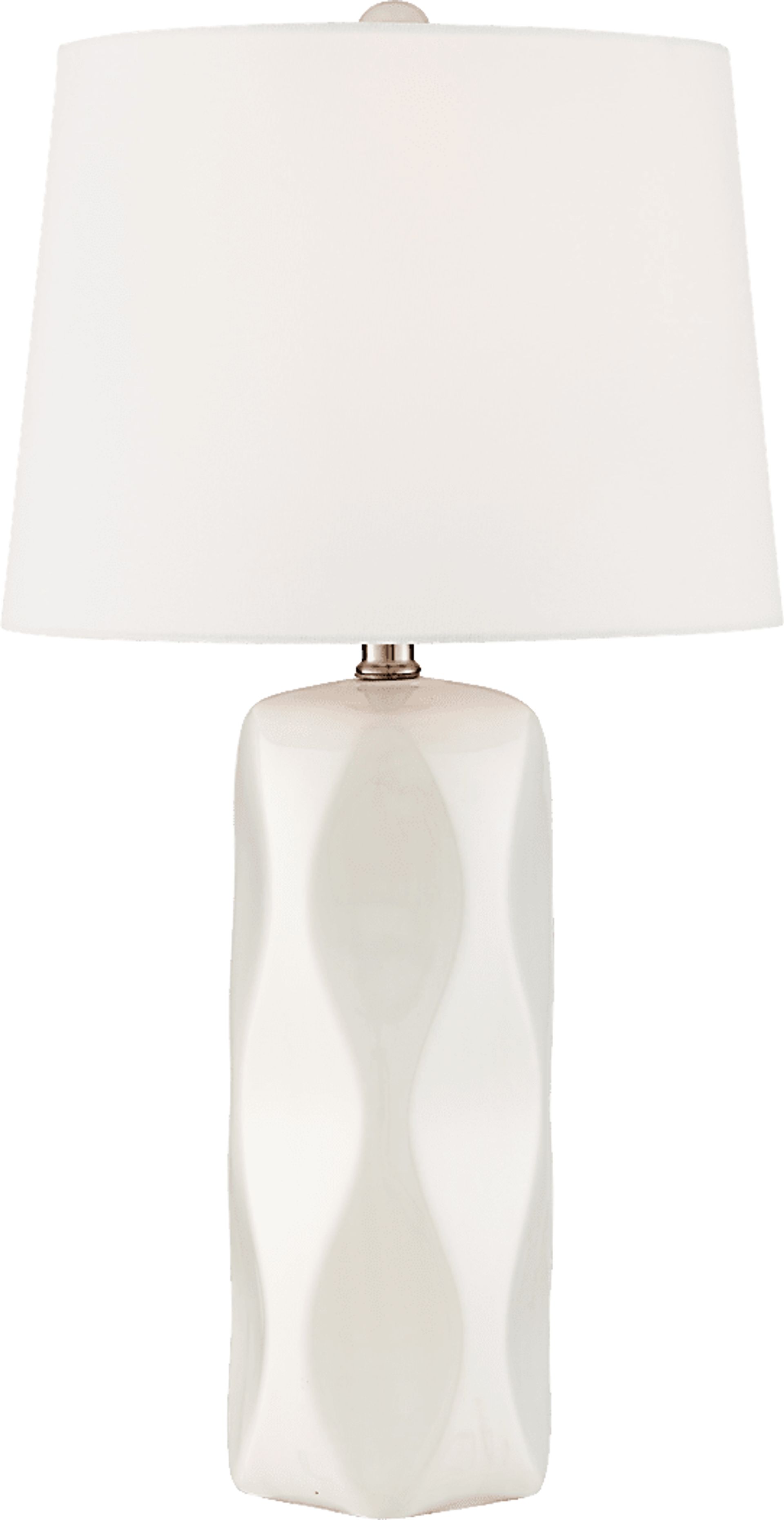 Balbach White Table Lamps, Set of 2 - Image 3