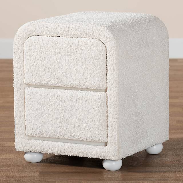 Balcary White Nightstand - Thumbnail - Image 3