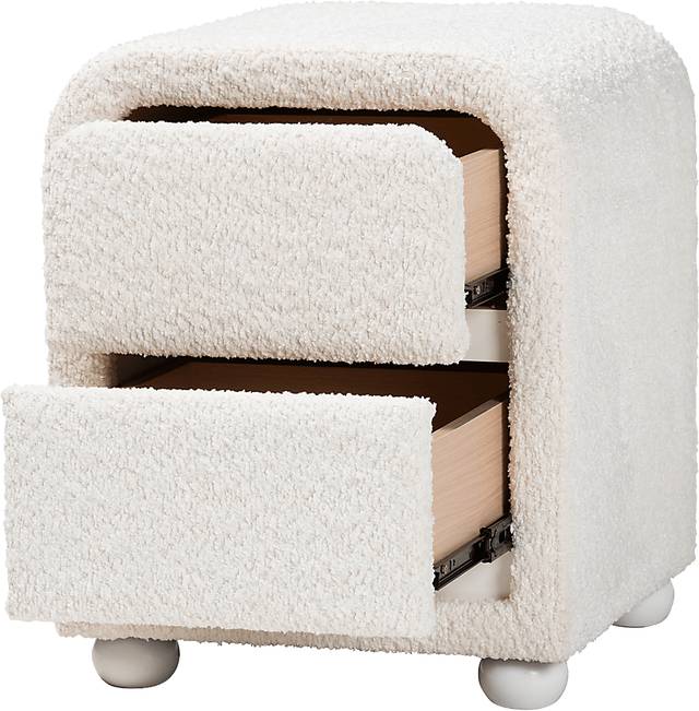 Balcary White Nightstand - Thumbnail - Image 7