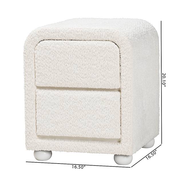 Balcary White Nightstand - Thumbnail - Image 9