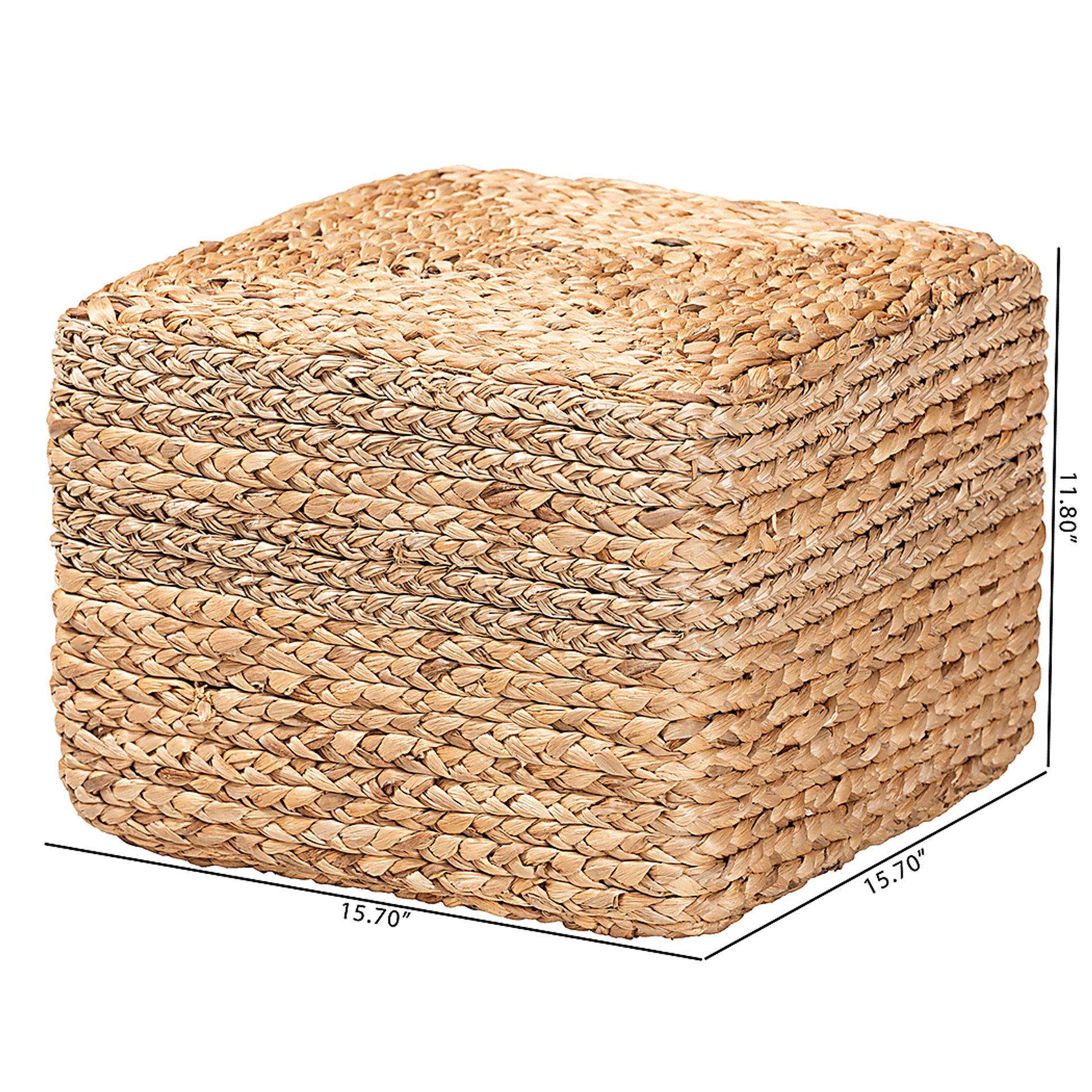 Balclutha Natural Ottoman - Image 7
