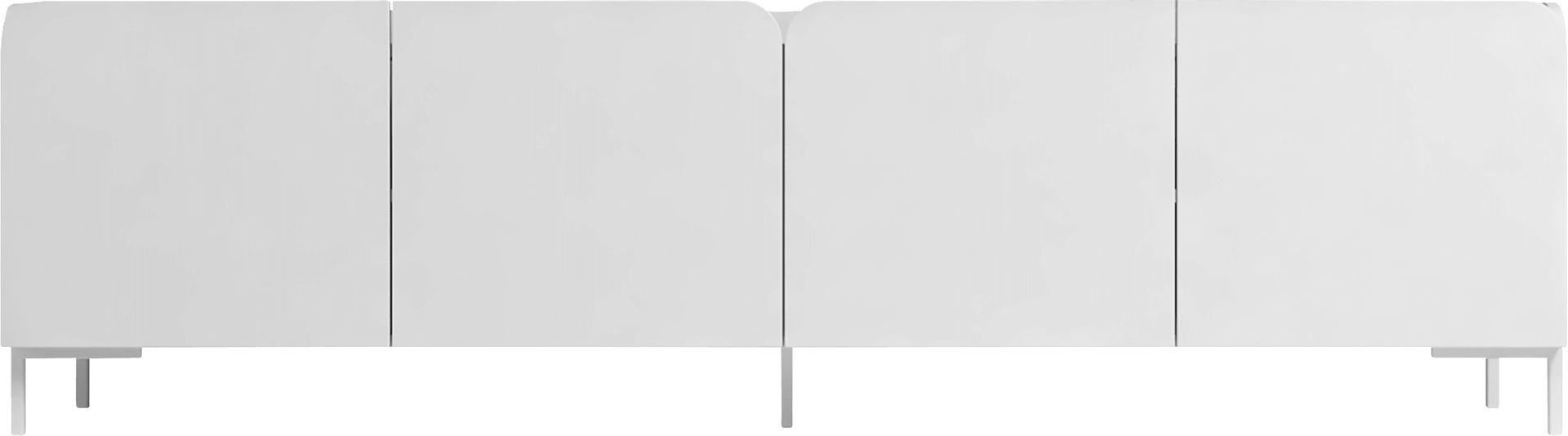 Balcome White 71 in. Console - Image 5