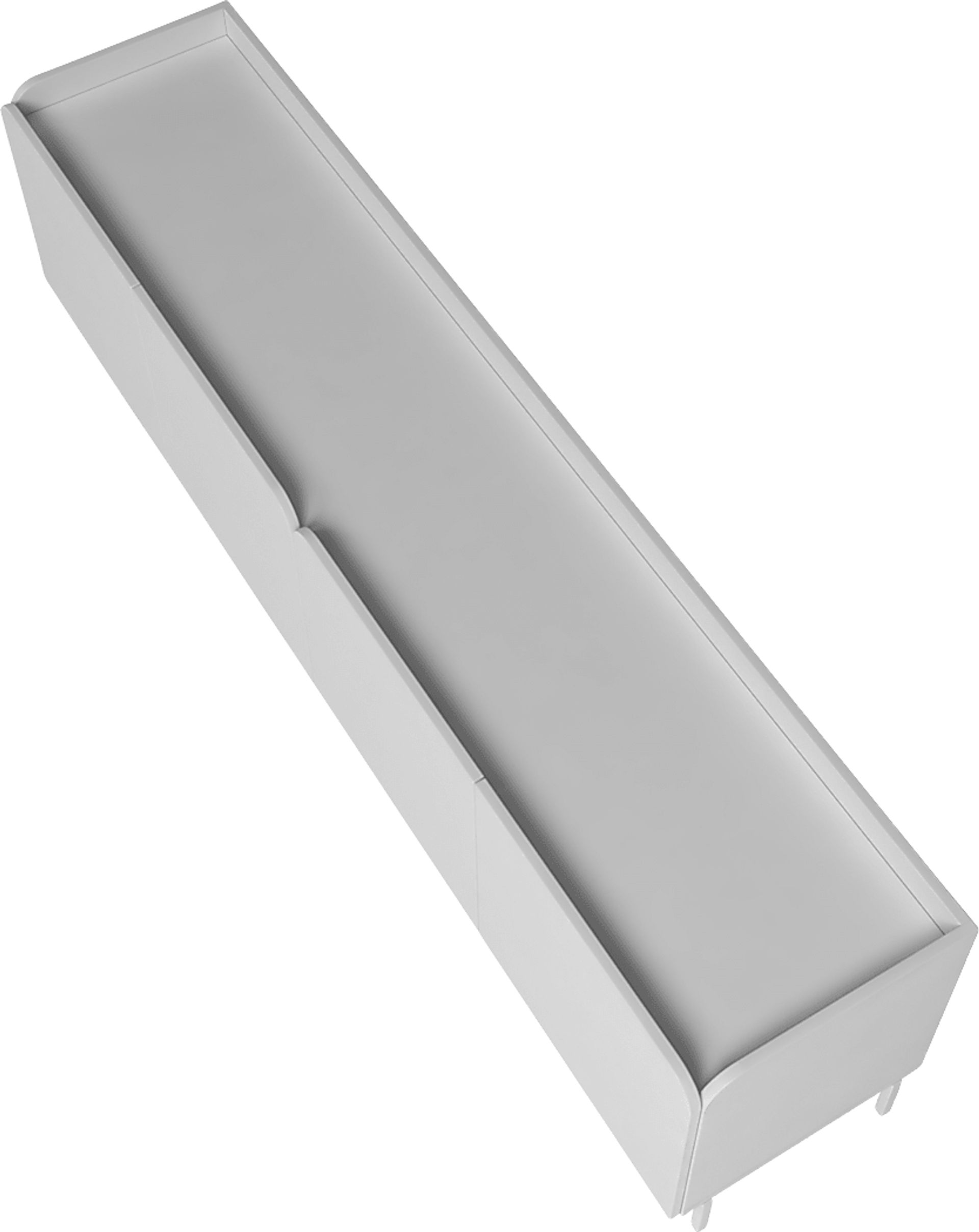 Balcome White 71 in. Console - Image 8