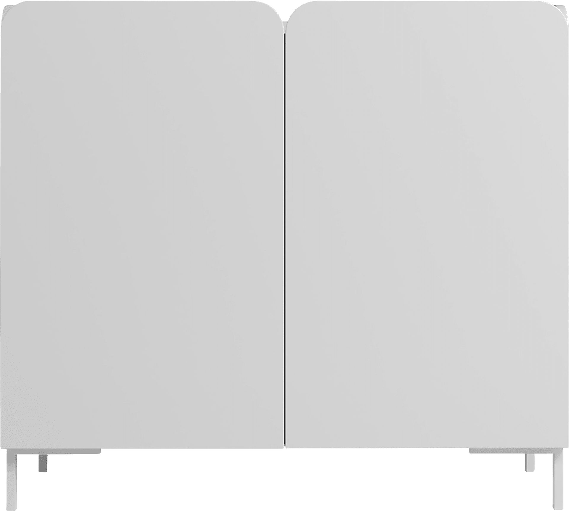 Balcome White Accent Cabinet - Image 5