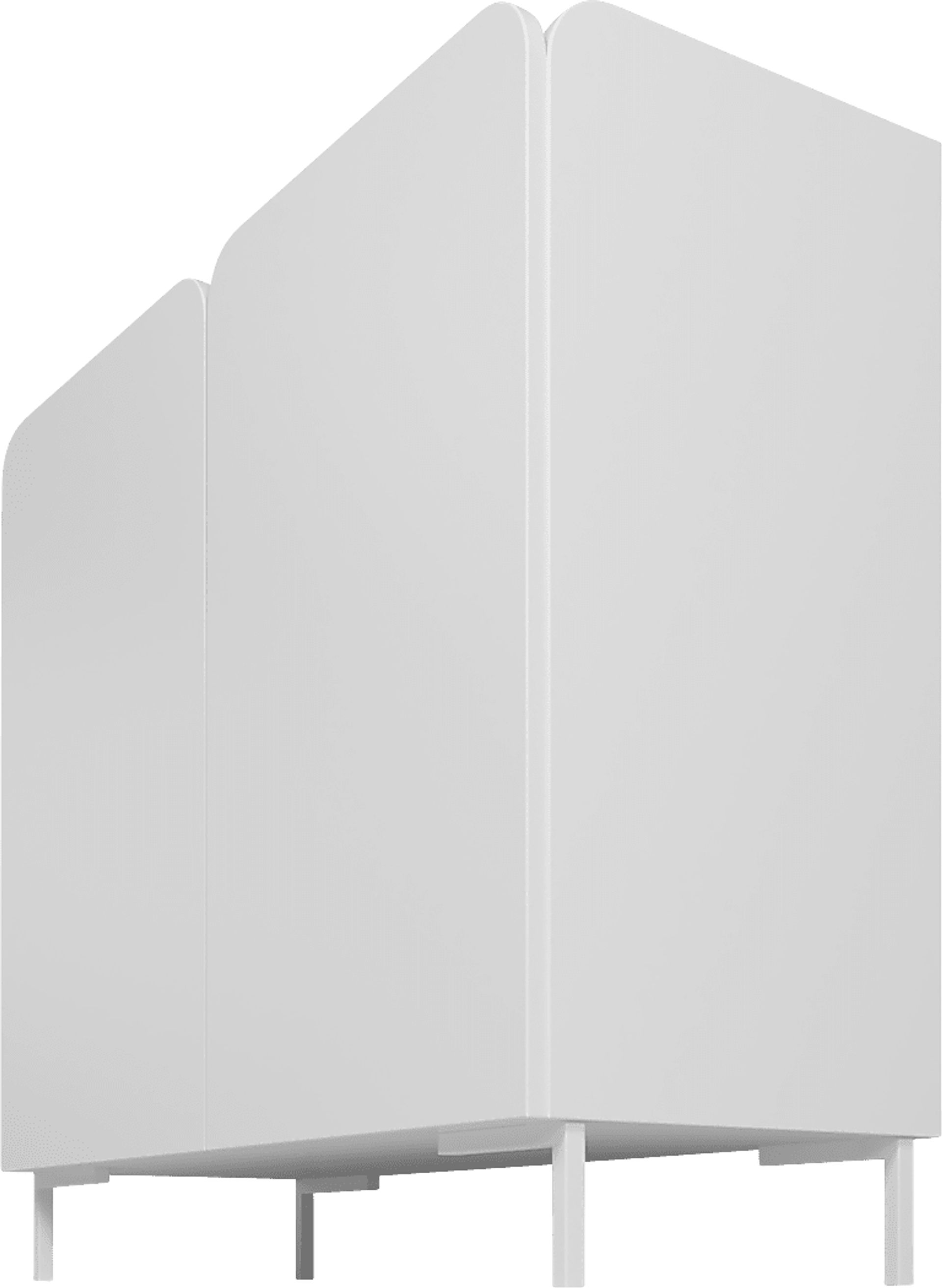 Balcome White Accent Cabinet - Image 8