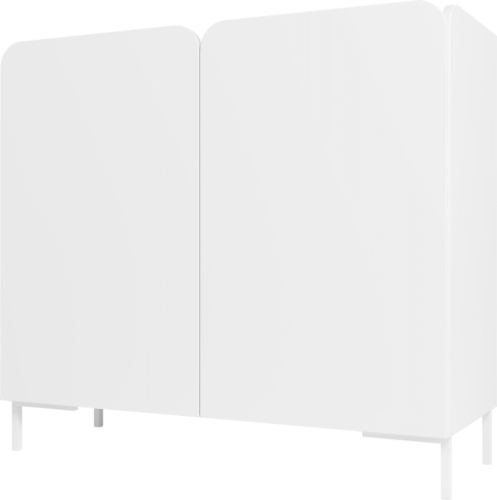Balcome White Accent Cabinet - Image 1