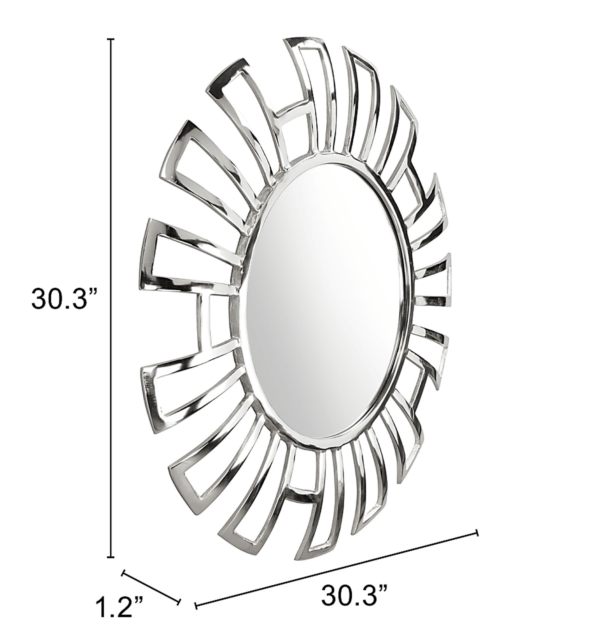 Baldoin Silver Mirror - Image 5