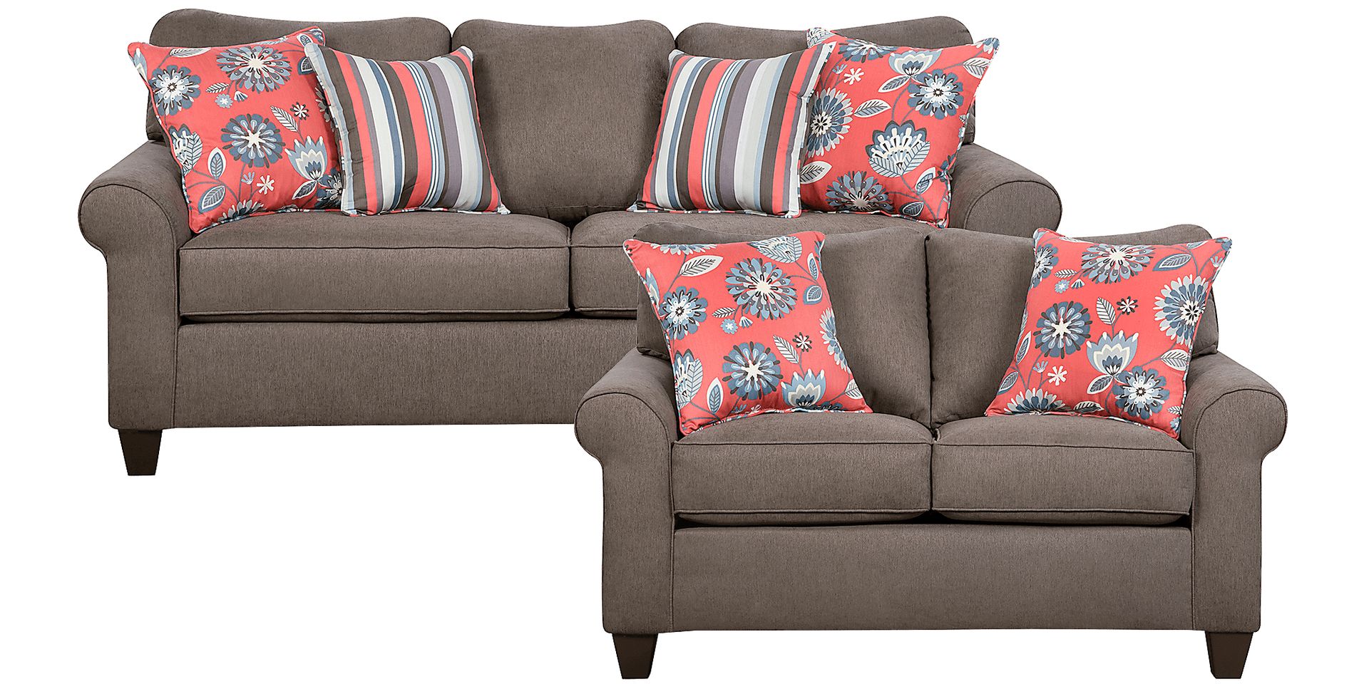 Balemore Gray Loveseat - Image 2