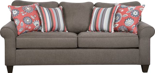 Balemore Gray Sofa - Thumbnail - Image 1