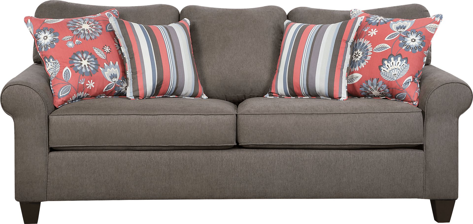 Balemore Gray Sofa - Image 1