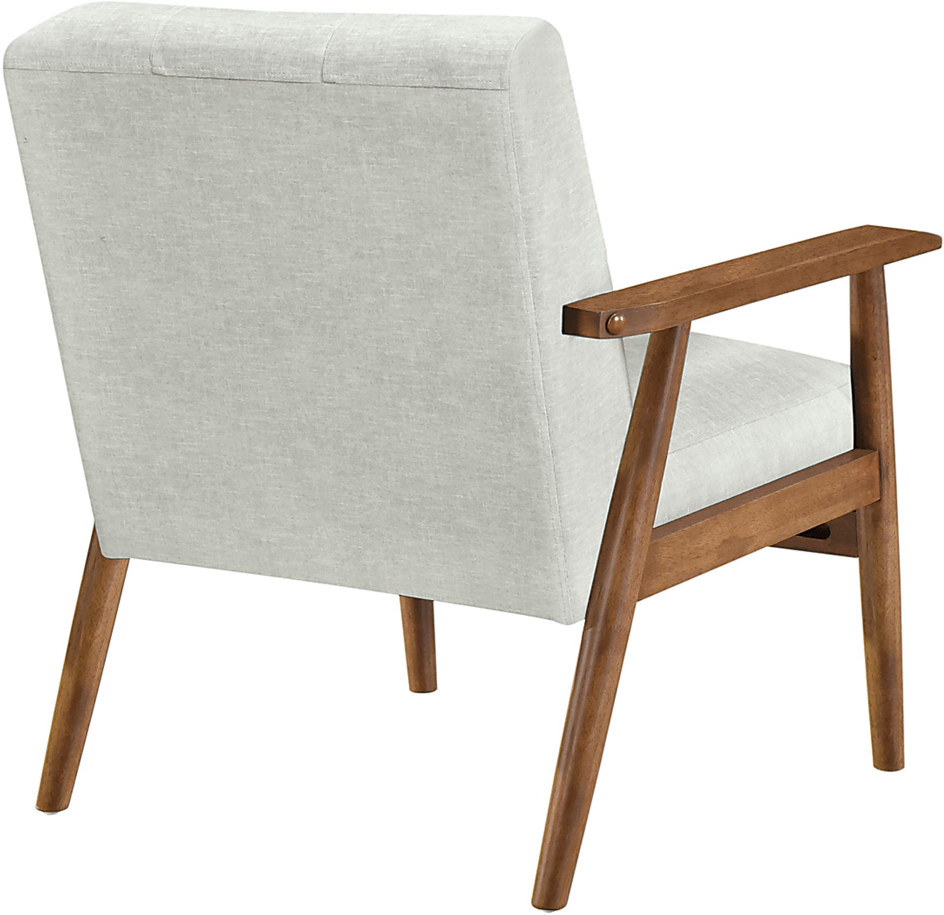 Balenan White Accent Chair - Image 3