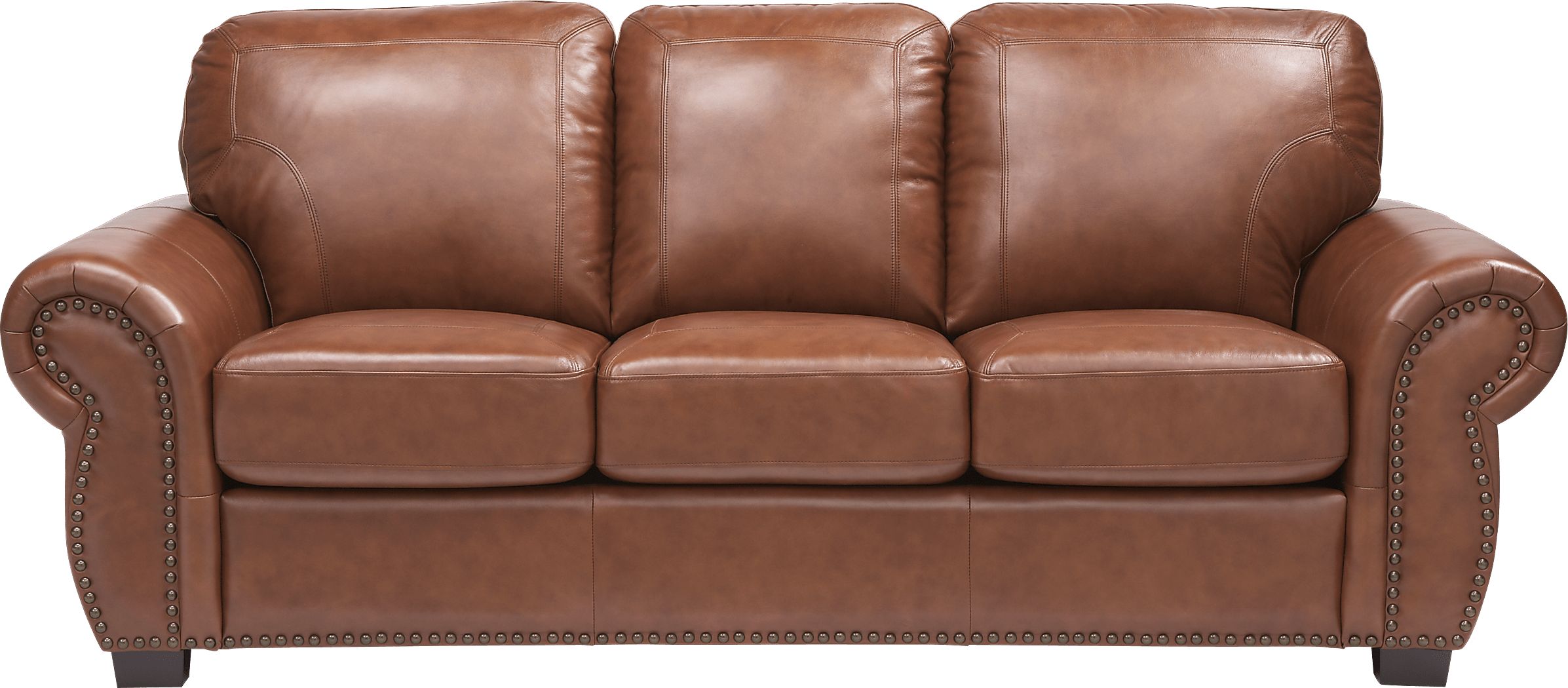 Light Brown Leather Sofa - Rooms To Go