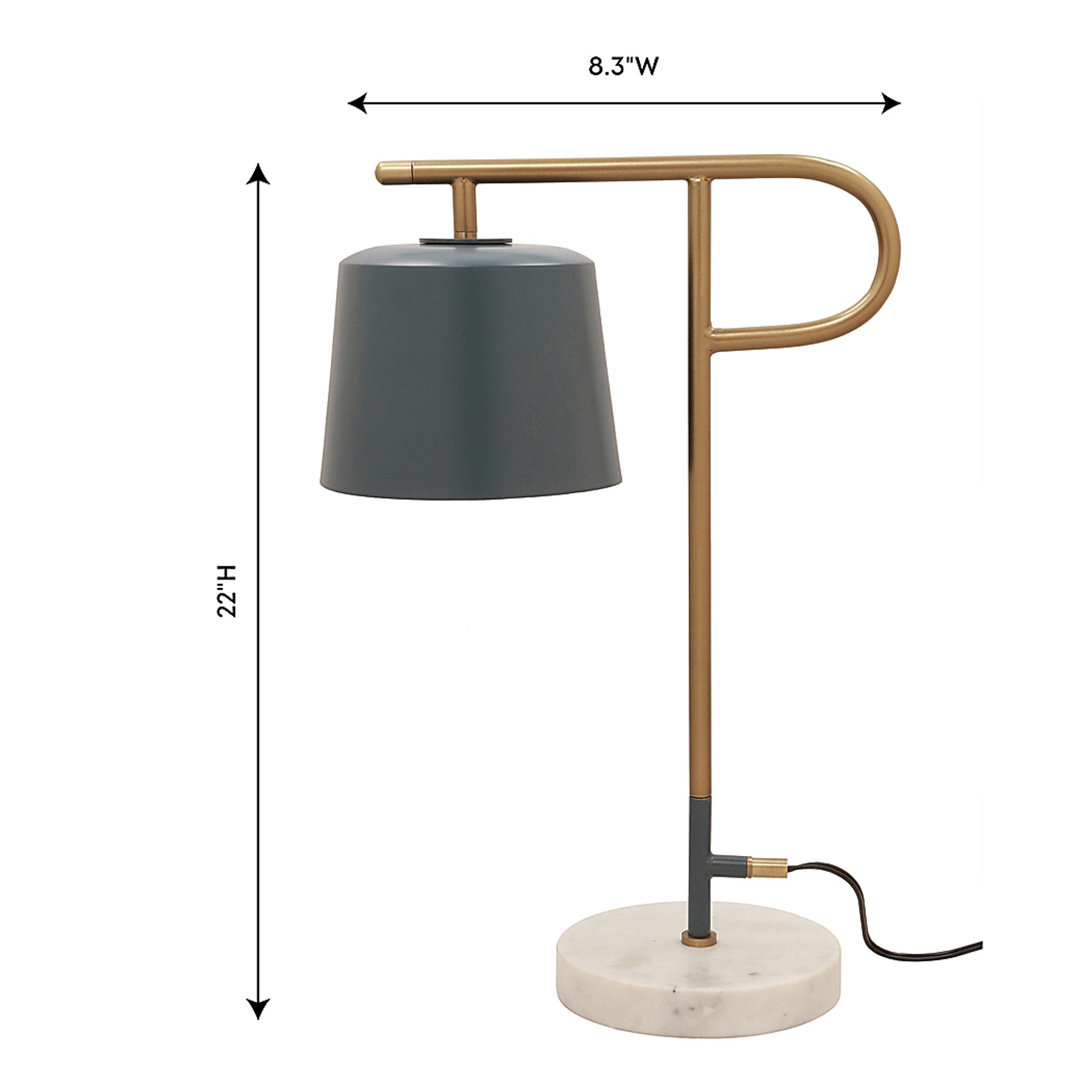 Balenna Gray Table Lamp - Image 7