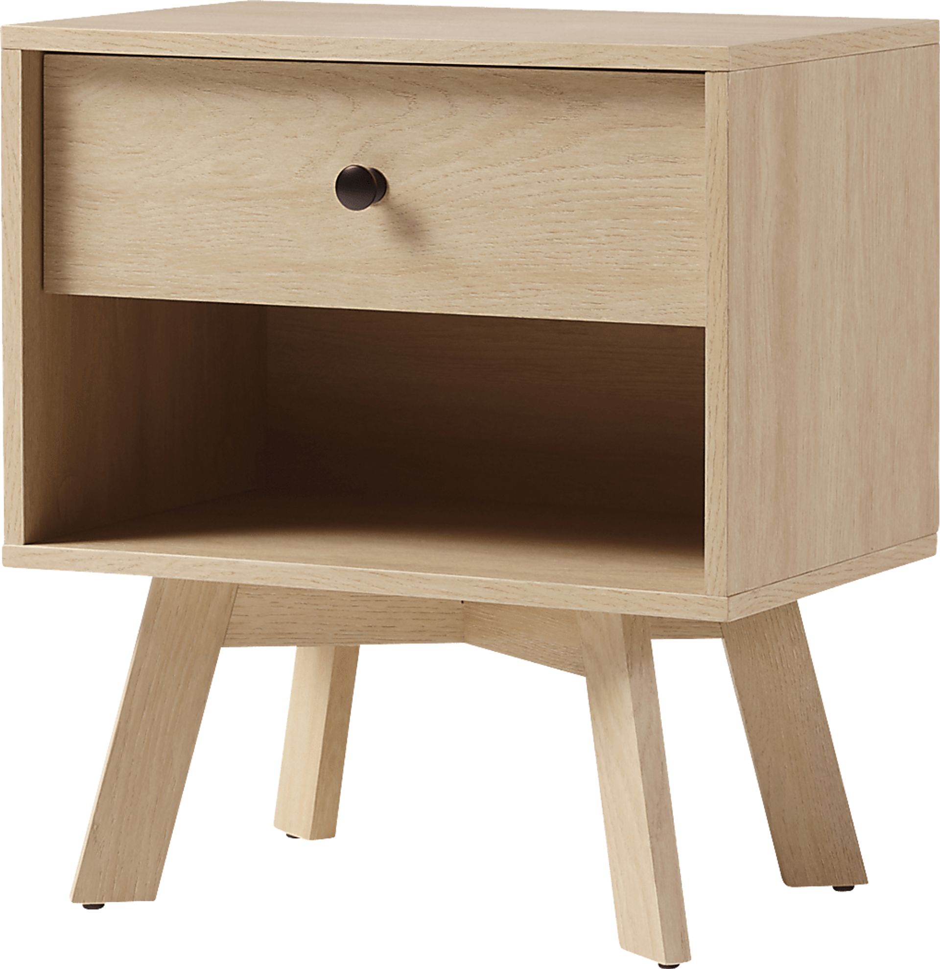 Baleville Oak Nightstand - Image 1