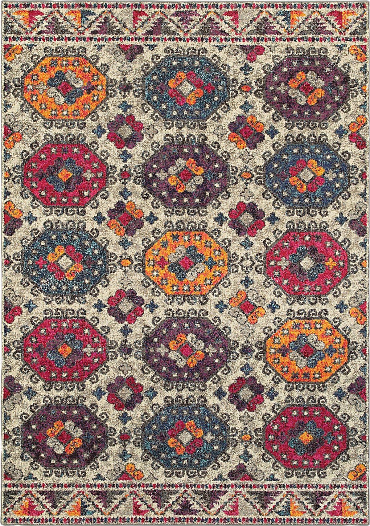 Balfern Gray Rug | Rooms to Go