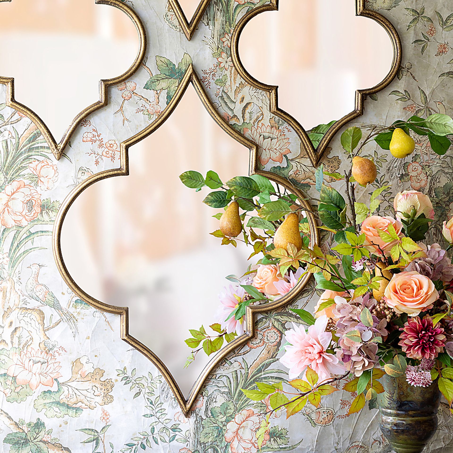 Balflour I Gold Wall Mirror - Image 2