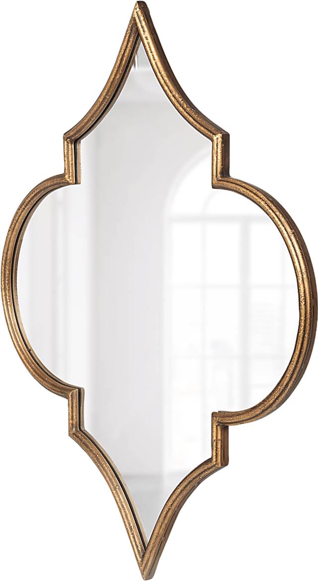 Balflour I Gold Wall Mirror - Thumbnail - Image 4