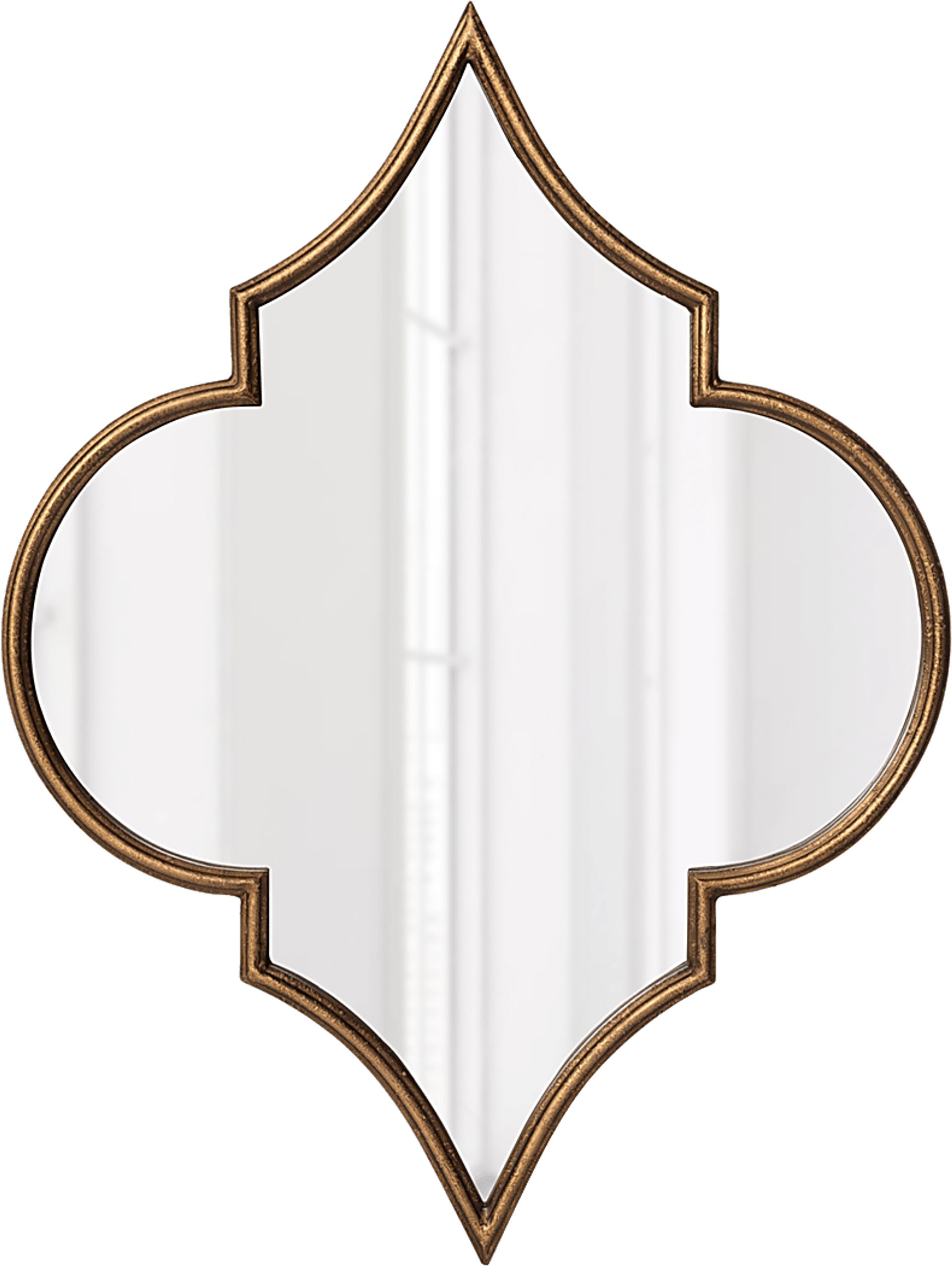 Balflour I Gold Wall Mirror - Image 1