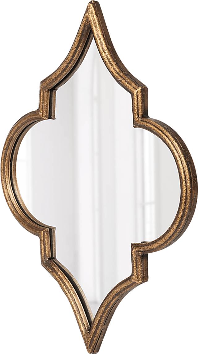 Balflour II Gold Wall Mirror - Thumbnail - Image 4