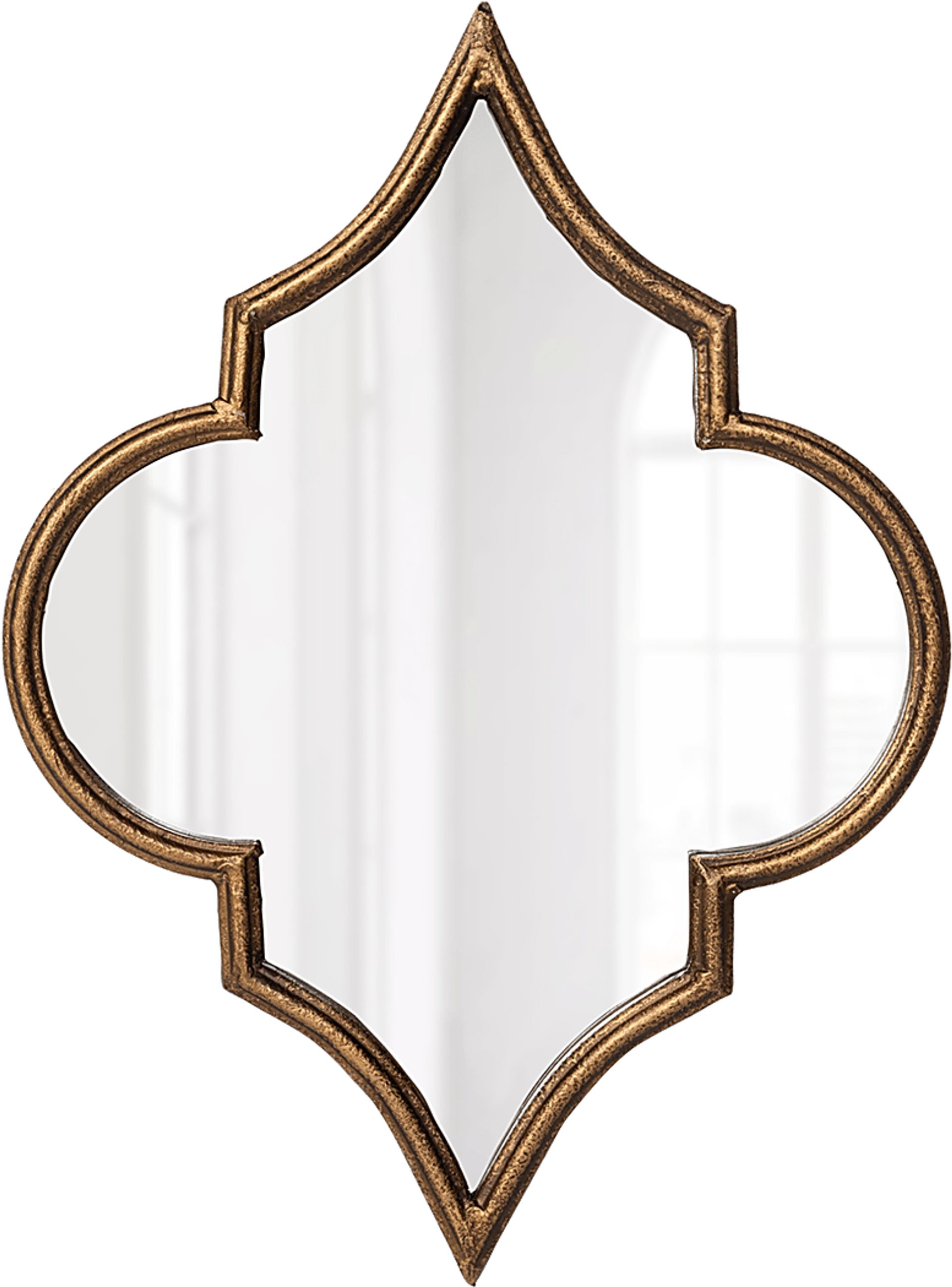 Balflour II Gold Wall Mirror - Image 1