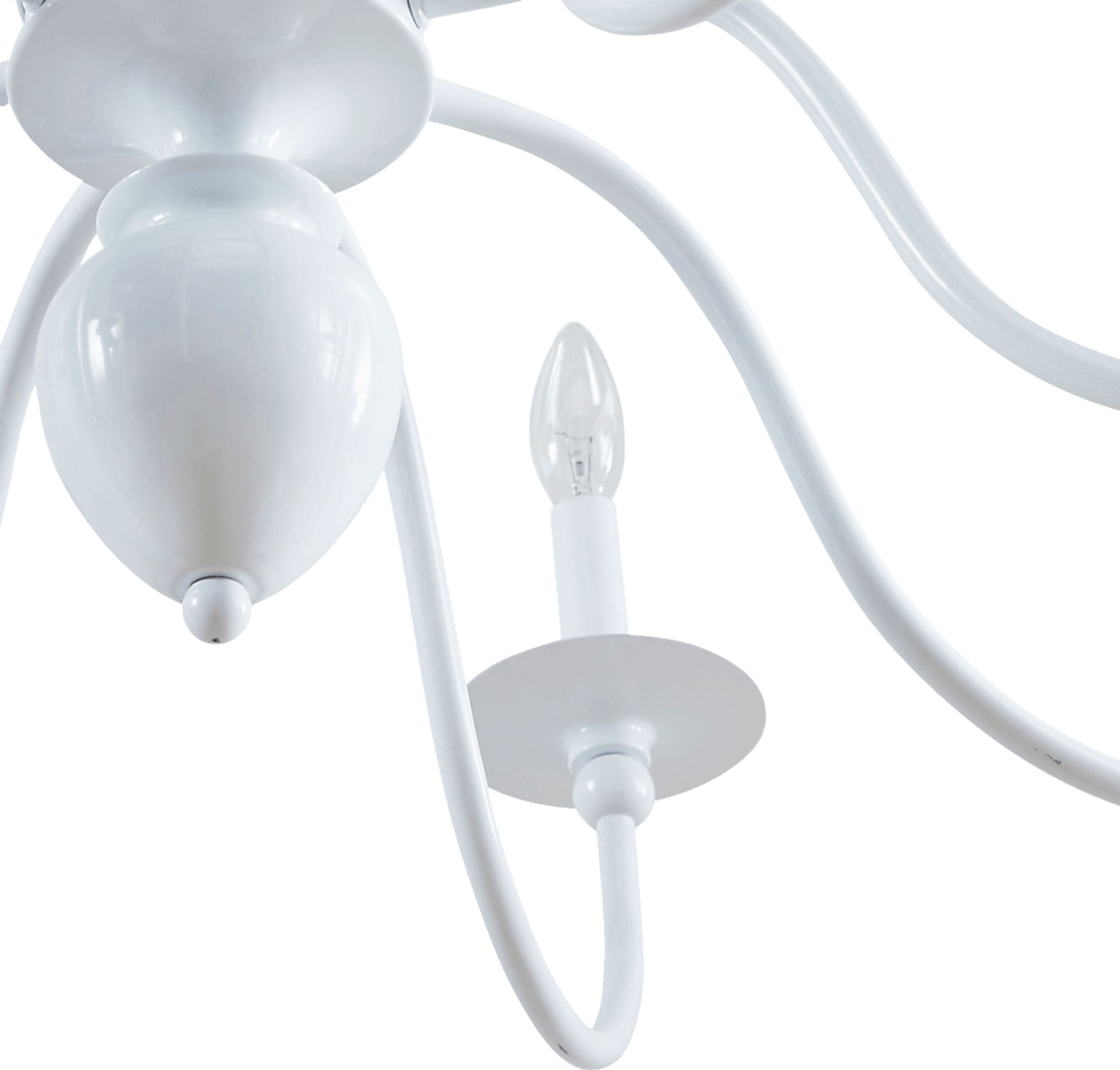 Balfour Oaks White Chandelier - Image 6