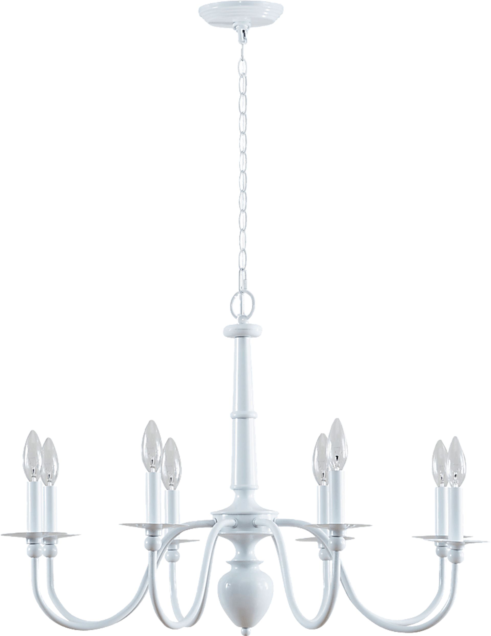 Balfour Oaks White Chandelier - Image 1