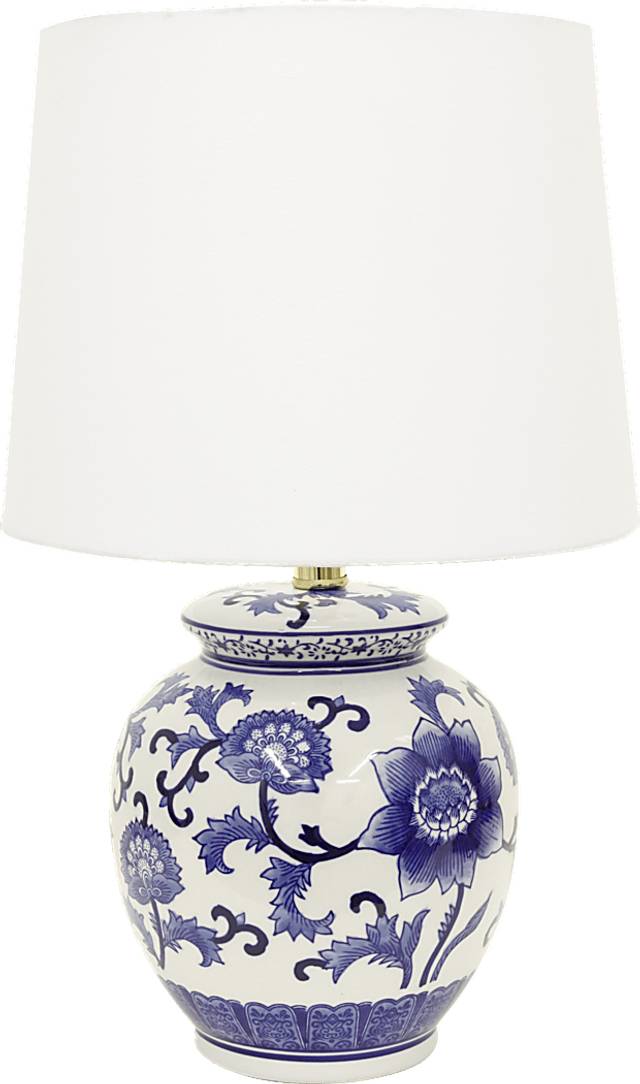 Balfoure Blue Lamp - Thumbnail - Image 1