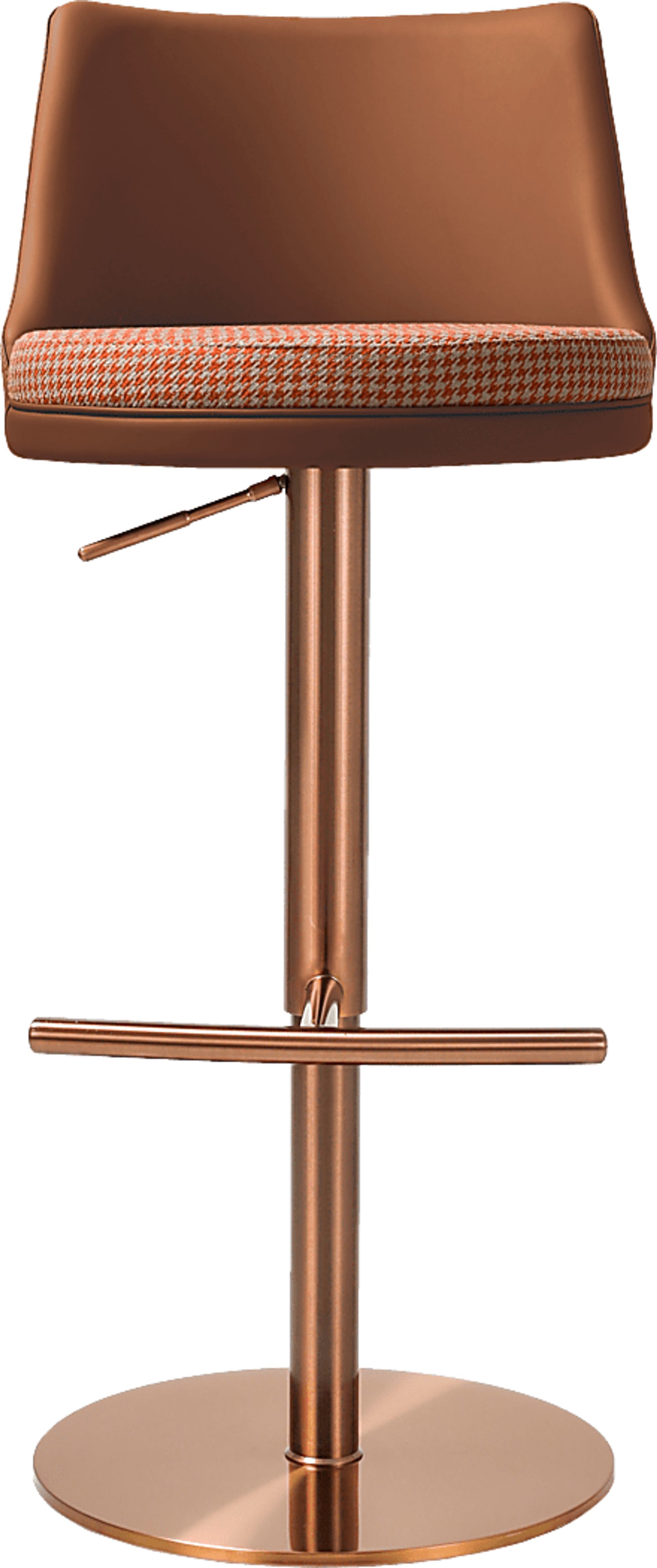 Balgreen Brown Swivel Barstool - Image 3