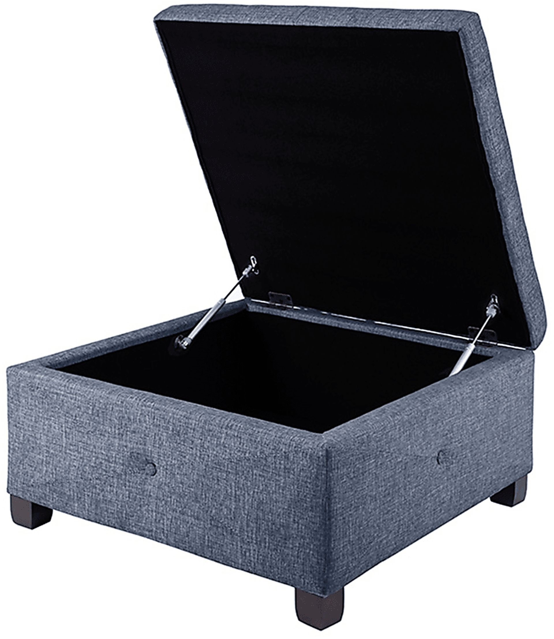Balkin Blue Ottoman - Image 3