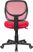 Ball Hacker NCAA Ohio State Red Desk Chair