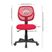 Ball Hacker NCAA Ohio State Red Desk Chair