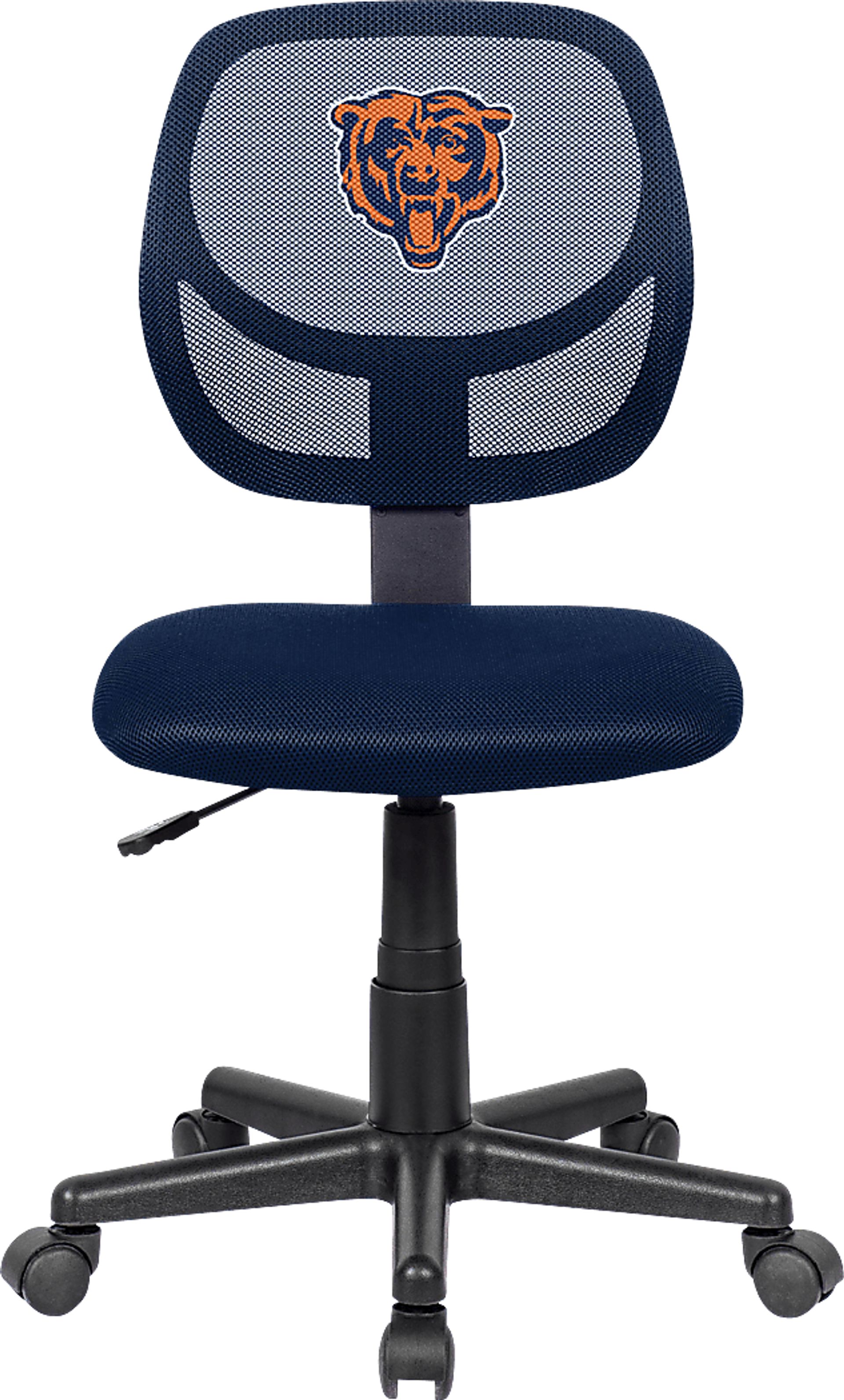 Chicago Bears Navy Desk Chair - Image 2