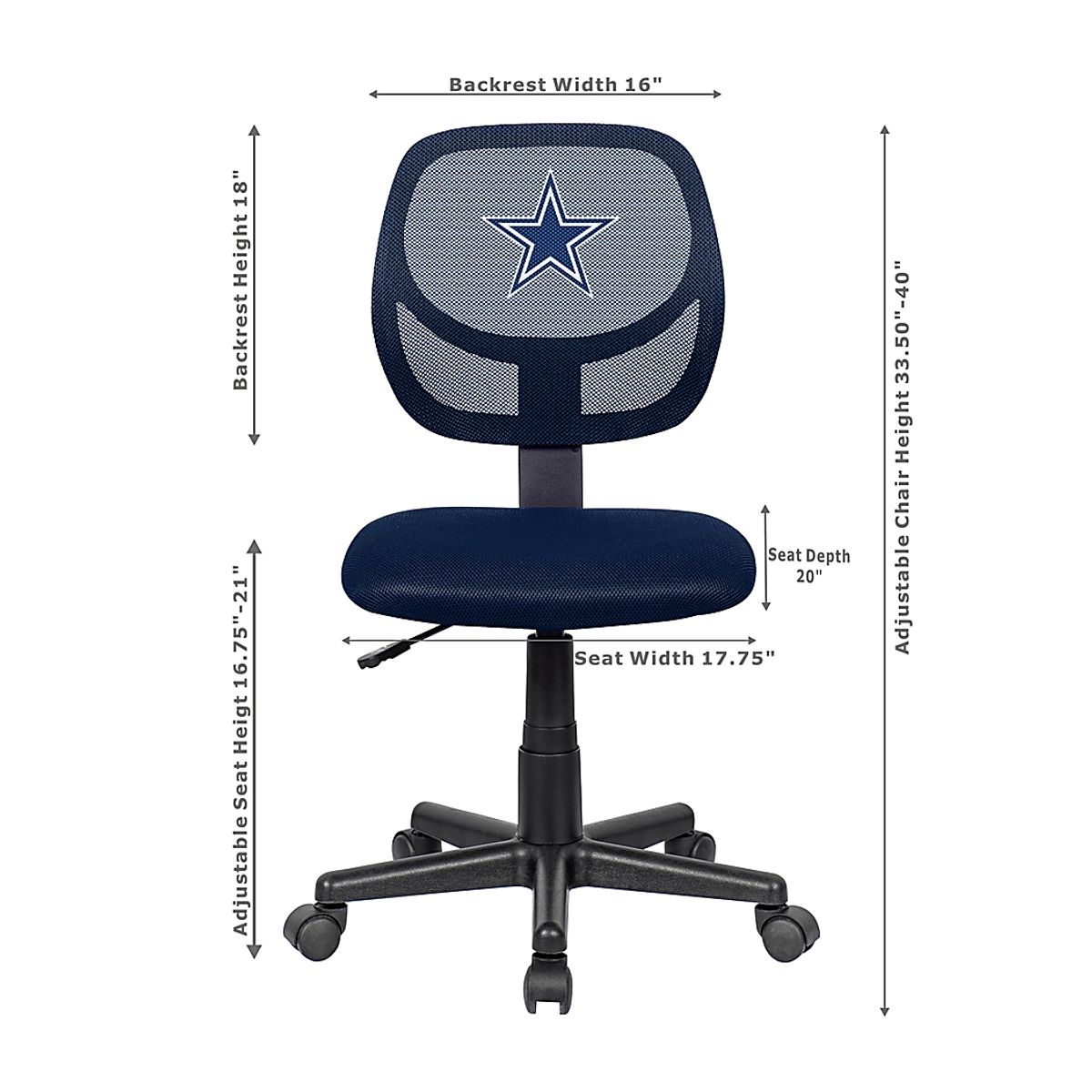 Ball Hacker Nfl Desk Chair | Rooms to Go