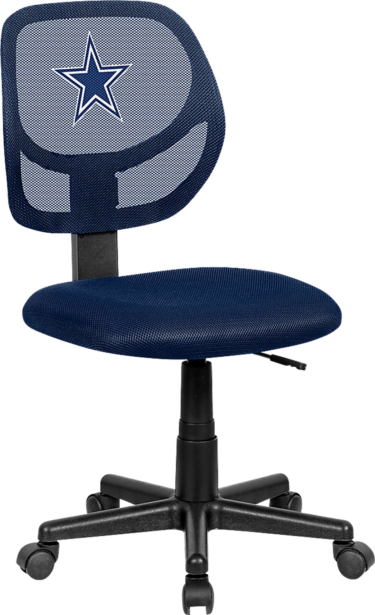 Ball Hacker Navy Blue Desk Chair Rooms To Go