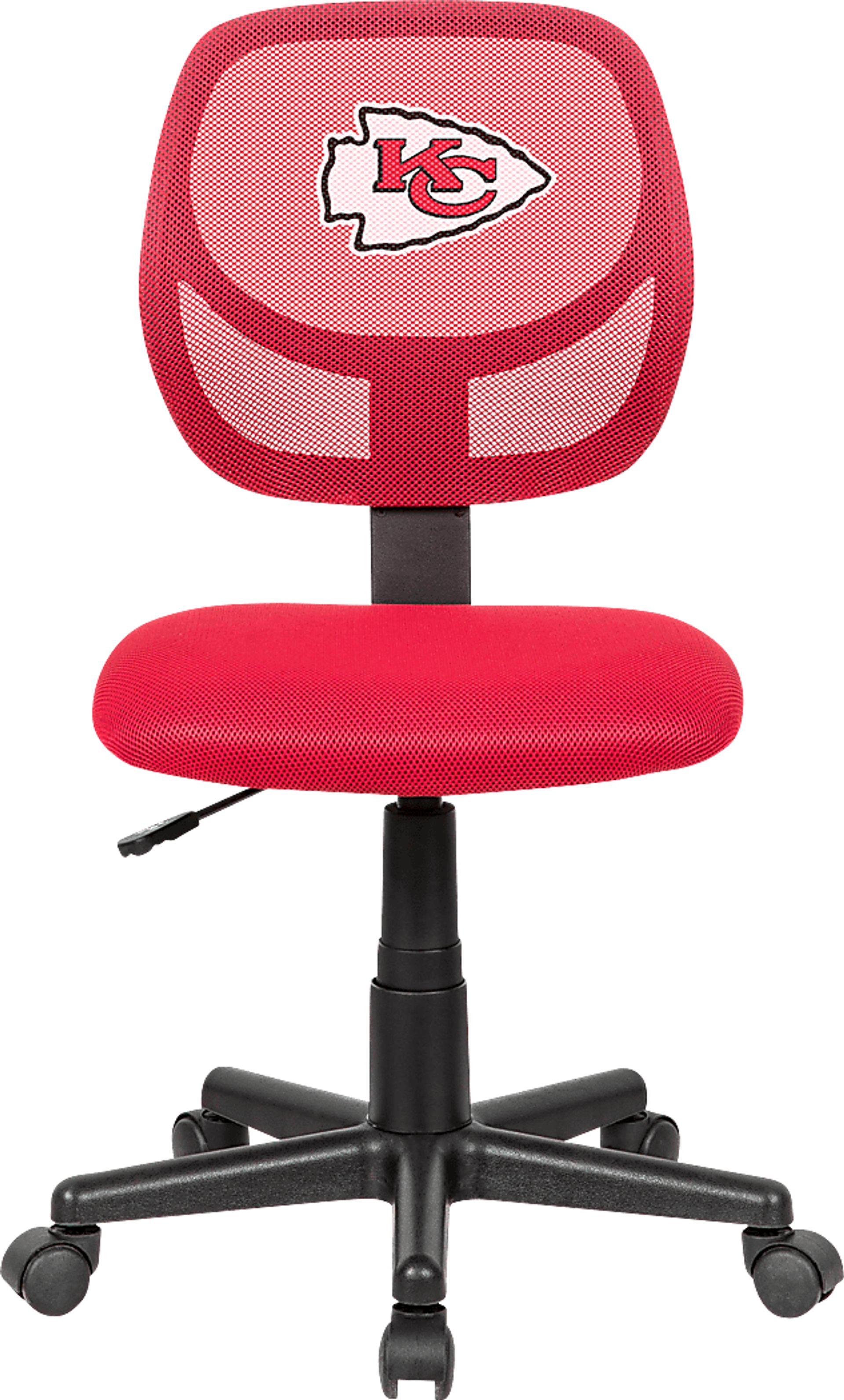 Kansas City Chiefs Red Desk Chair - Image 2