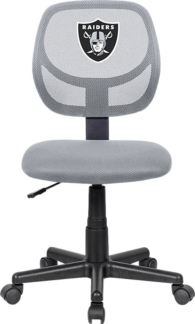 Las Vegas Raiders Gray Desk Chair - Thumbnail - Image 2