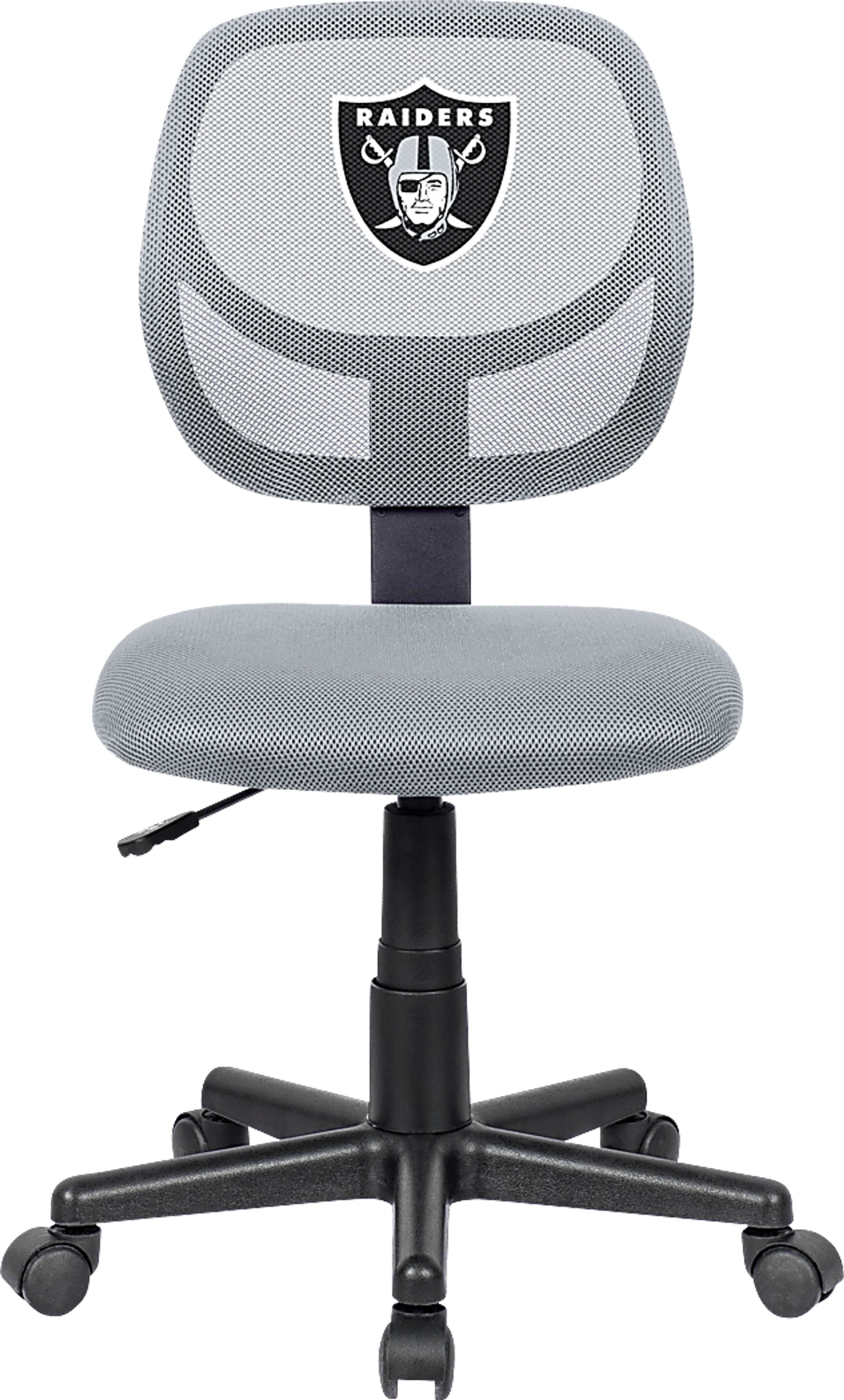 Las Vegas Raiders Gray Desk Chair - Image 2