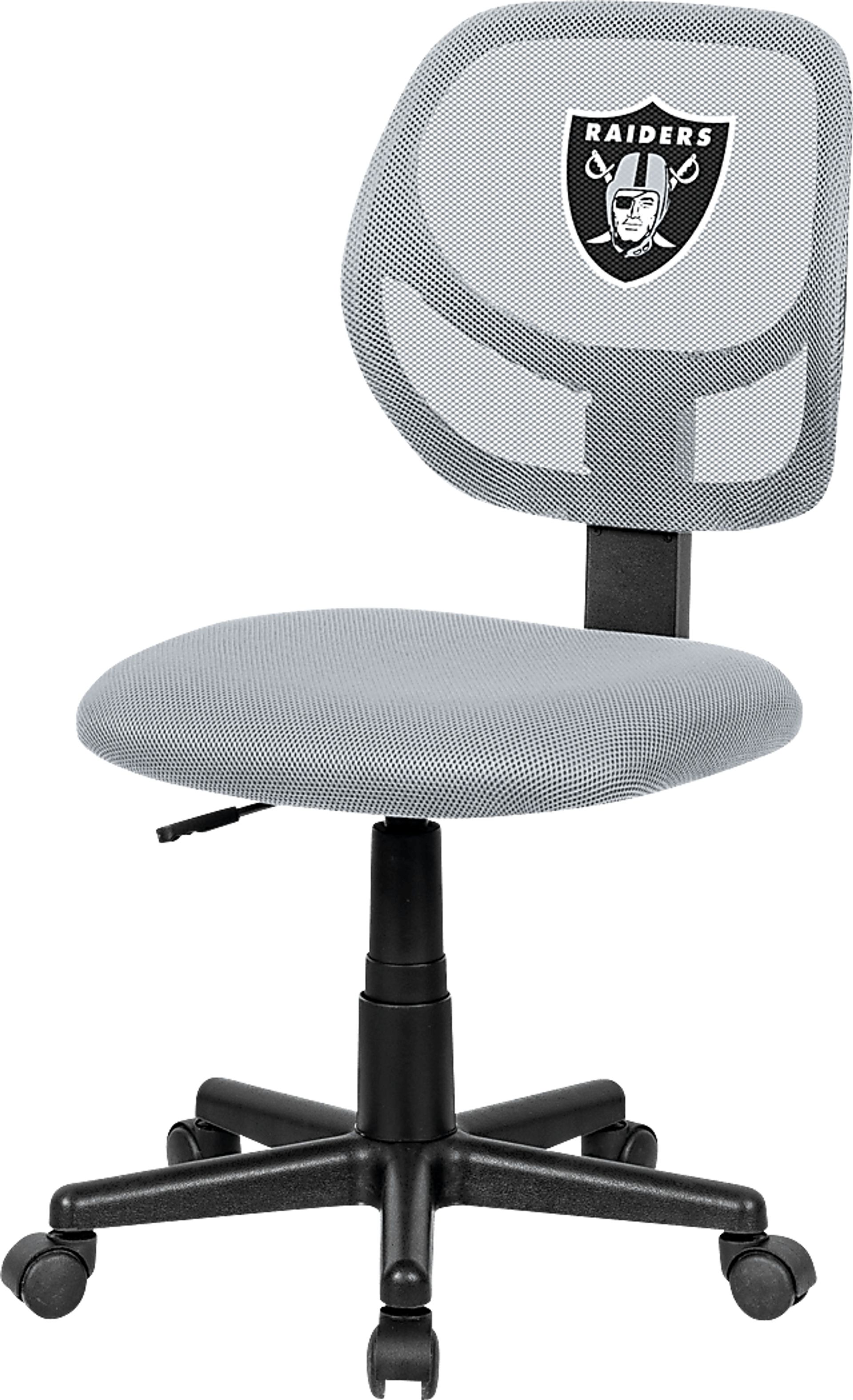 Las Vegas Raiders Gray Desk Chair - Image 1