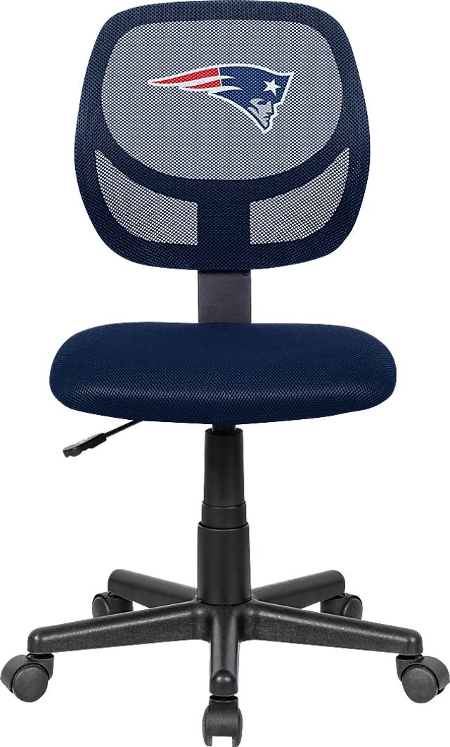 New England Patriots Navy Desk Chair - Thumbnail - Image 2