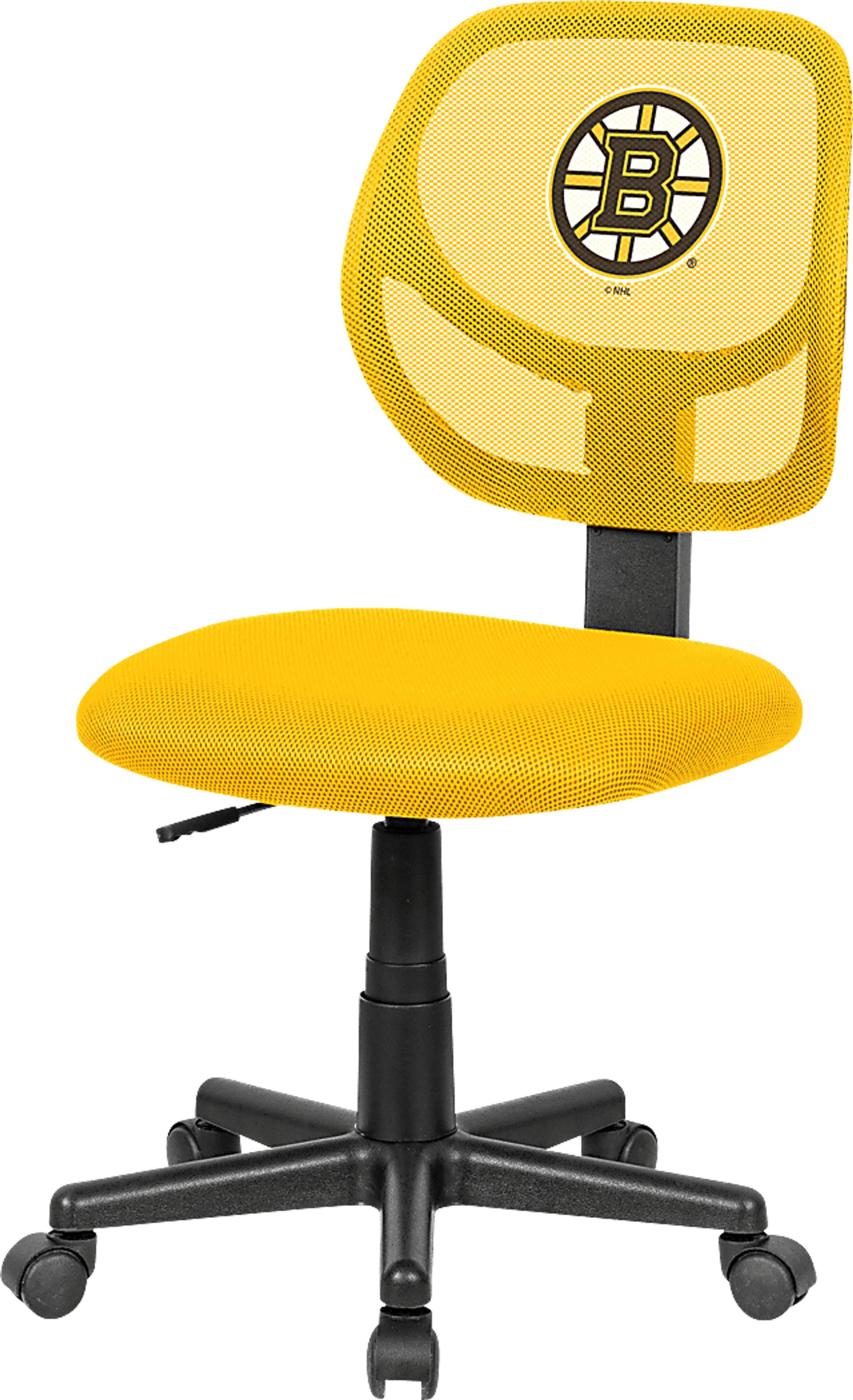 Boston Bruins Yellow Desk Chair - Image 1