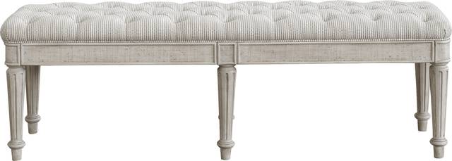 Ballantrai Cream Accent Bench - Thumbnail - Image 3